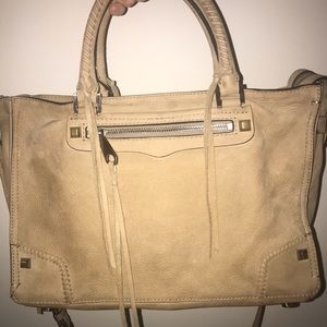 Rebecca Minkoff suede Regan Satchel